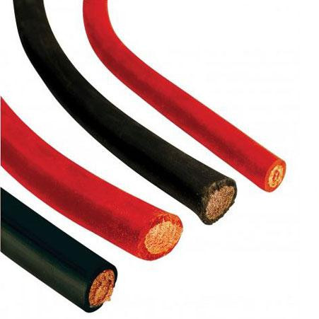 Batteriekabel 6 mm2, PVC, rot