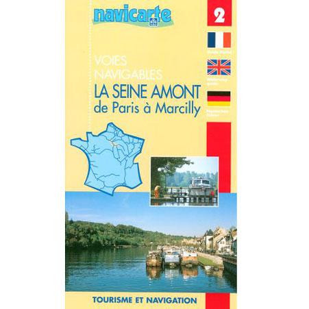 LA SEINE AMONT guide Fluviacarte n° 2De Paris à Marcilly