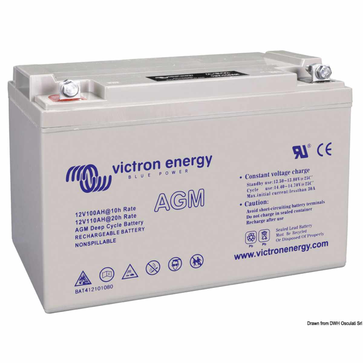 Batteries VICTRON AGM Deep Cylce