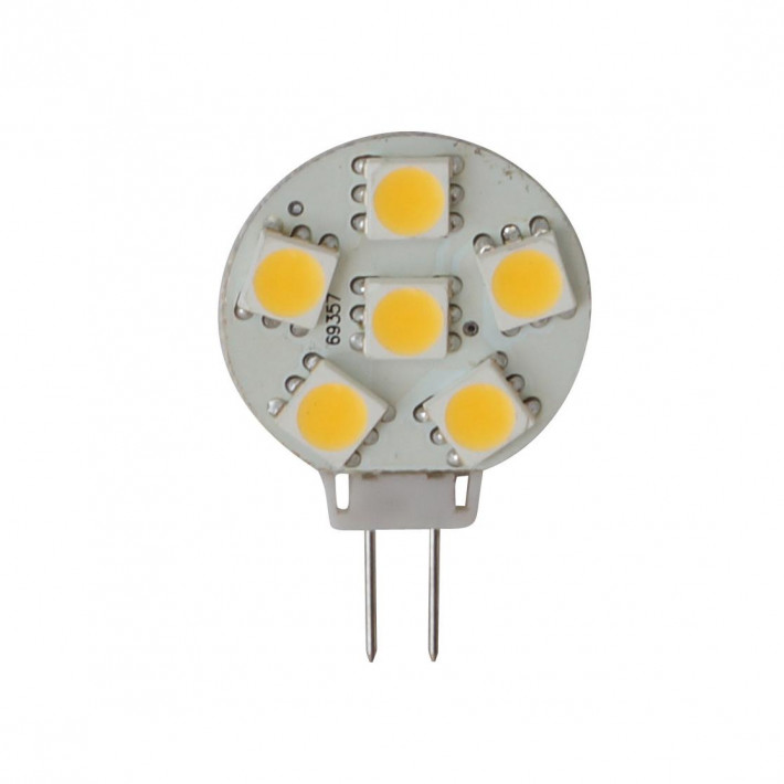 Ampoule LED, G4, 6LED, 10-30 V / 1.2 W