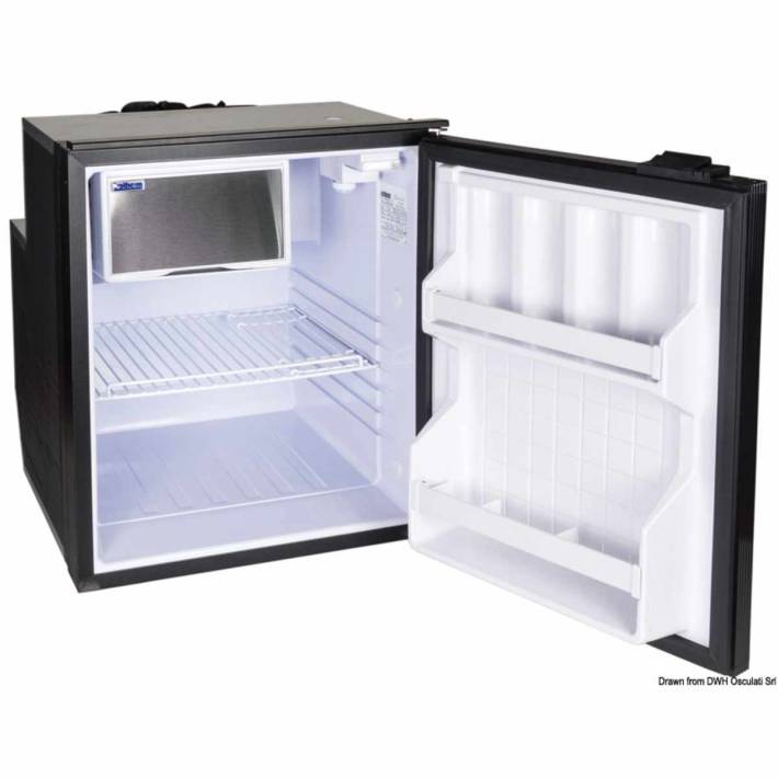 ISOTHERM Kühlschrank mit wartungsfreiem, gekapseltem Secop-Kompressor. 65 l.