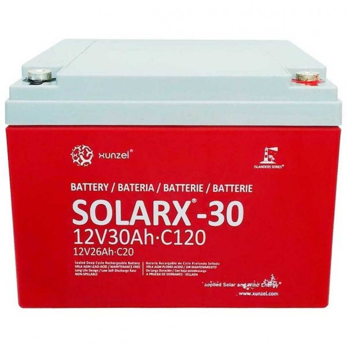 AGM-Batterie Solarx 12V