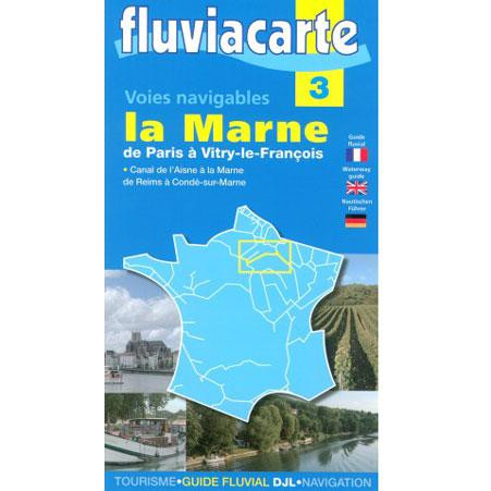 Fluviacarte G003 - LA MARNE - De Paris à Vitry-Le-François