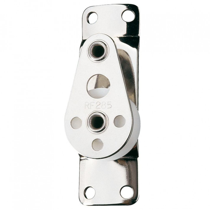 RONBlock aus rostfreiem Stahl, mit abgerundeter Basis, Befestigung mittels vier 5 mm Schrauben oder