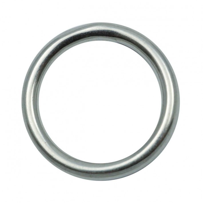 Ring aus rostfreiem Stahl