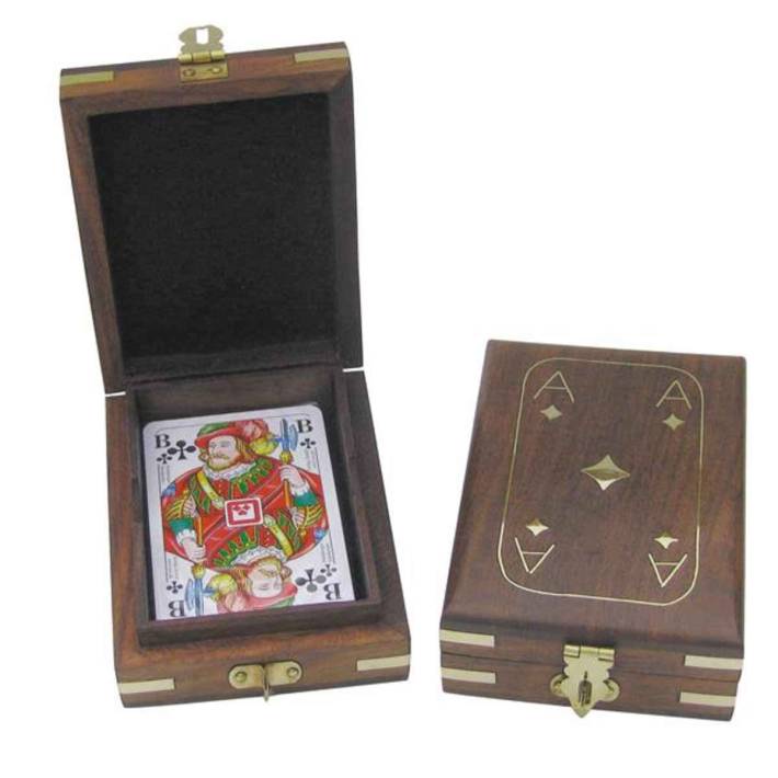 Spielkartenbox, inklusive Spielkarten
