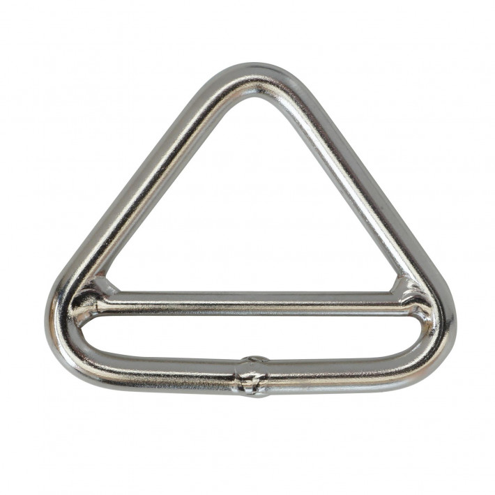 Triangle à barrette en acier inox