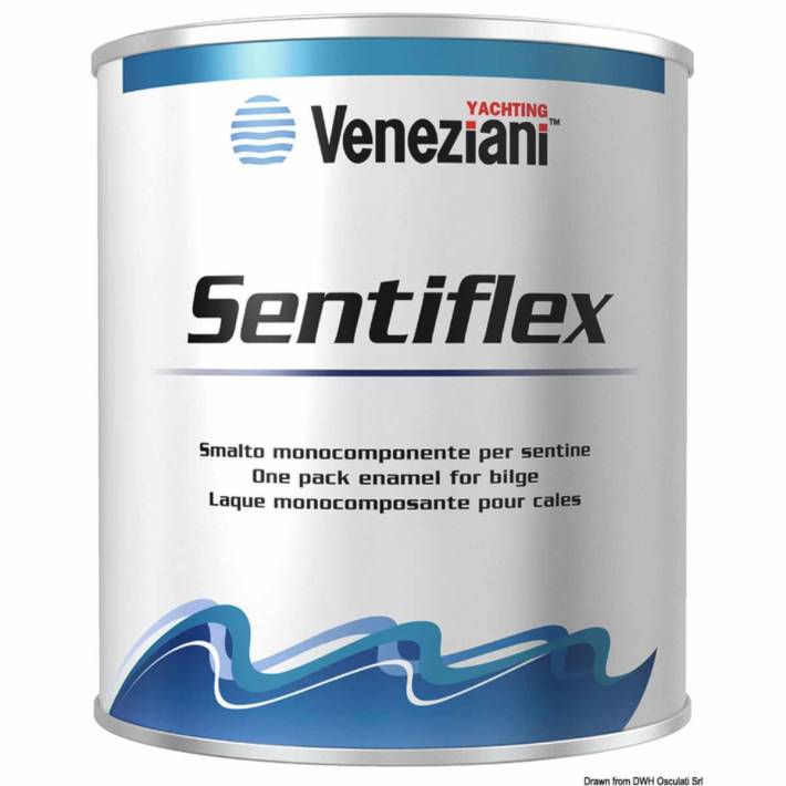 Sentiflex Lack für Bilgen, 750 ml