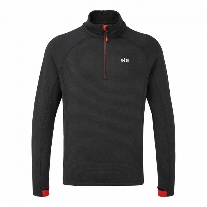 Pull OS Thermal Zip Neck, hommes