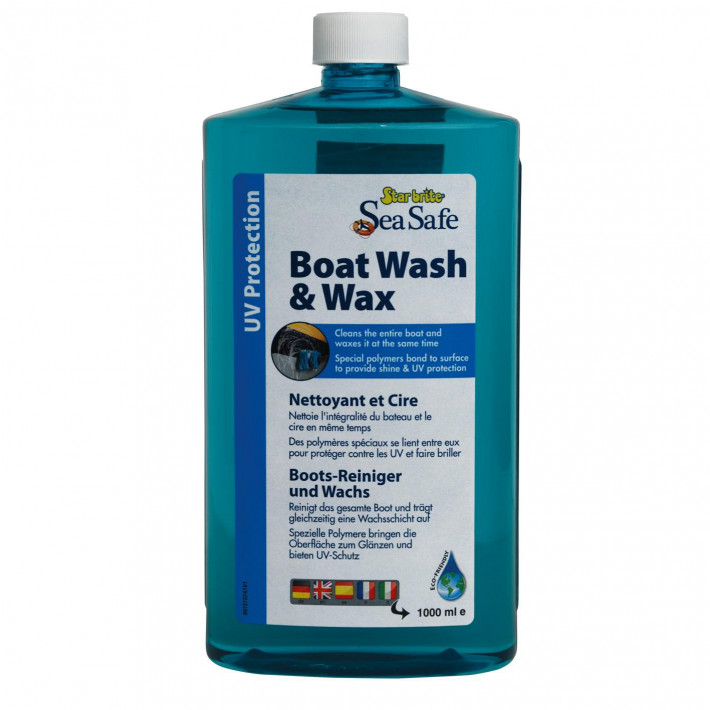 Produit de nettoyage avec cire, Sea Safe Boat Wash & Wax