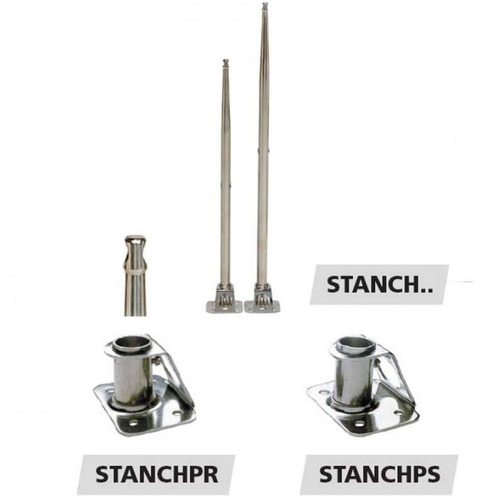 Chandeliers acier inoxydable et de chandelier en acier inoxydable (AISI 316)