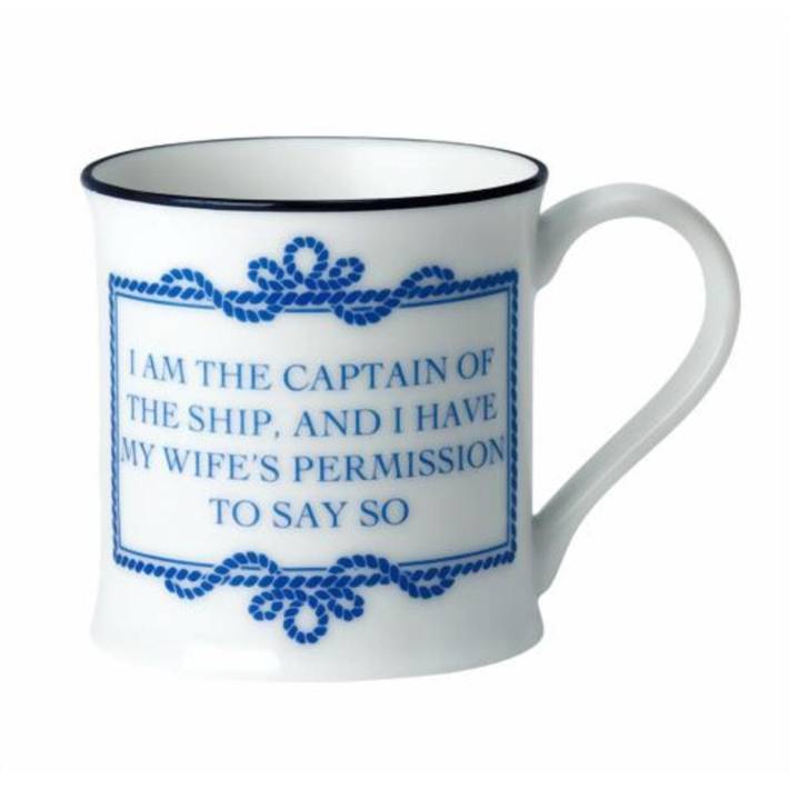 Tasse "I am the Captain"