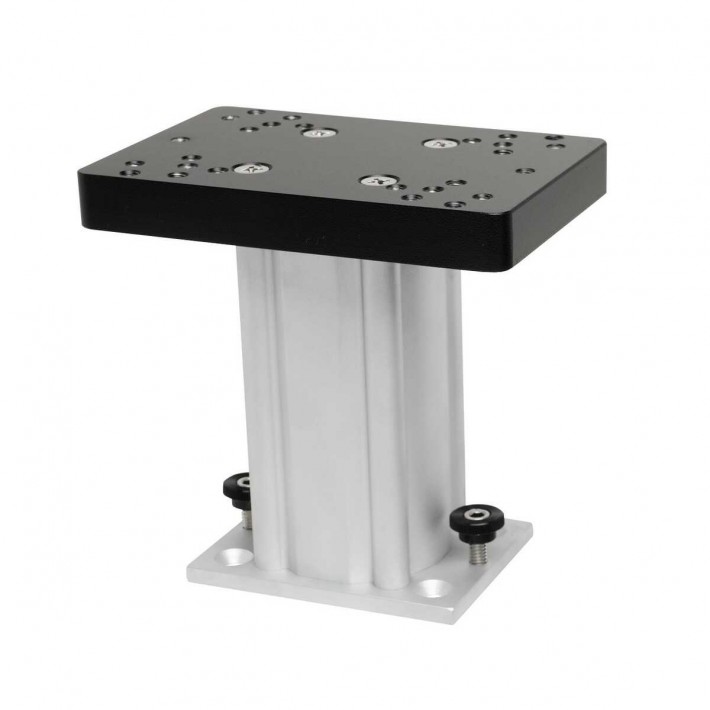 Aluminium fixed base pedestal mount 4