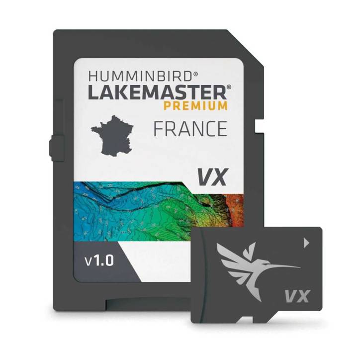 Genferseekarte für Fischer / micro-SD - LakeMaster FRA Inland