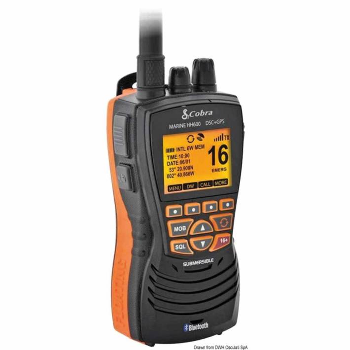 MR HH600 GPS BT EU VHF