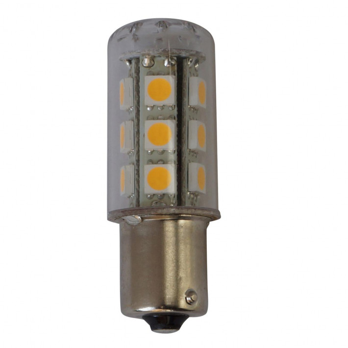 Ampoule LED, BA15s, 10LED, 10-30 V / 1.1 W