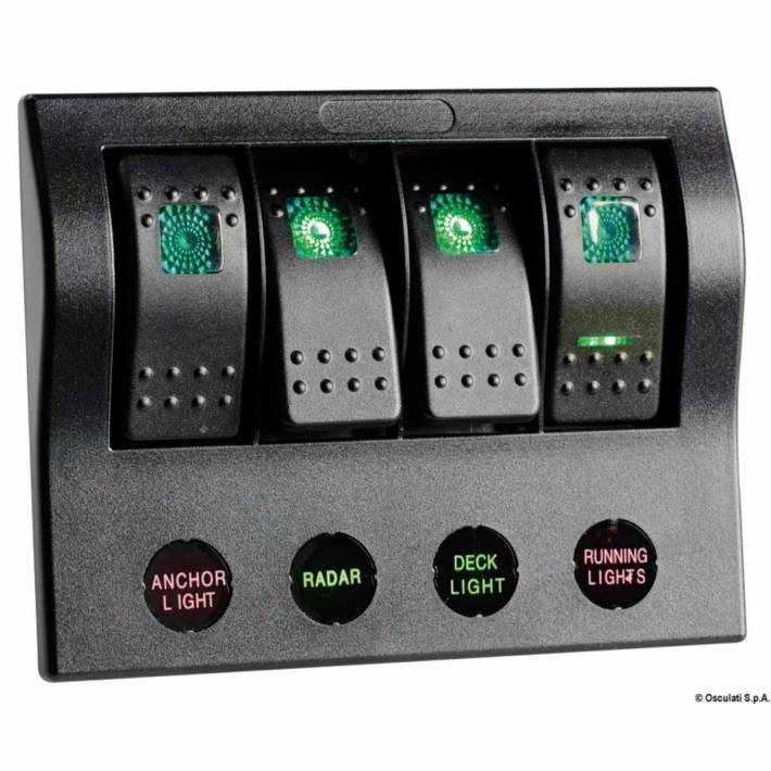 Elektrische Schalttafel Serie PCP Compact mit Selbstausschalter und LED